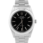 Rolex Oyster Perpetual Air-King 34mm Black Stainless Steel Watch 14000 PAPERS