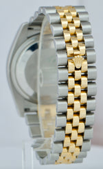 Rolex DateJust 36mm Champagne 18K Yellow Gold Two-Tone Jubilee Watch 116233