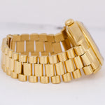 Rolex Day-Date President 36mm CHAMPAGNE 18K Yellow Gold Fluted Watch 18038