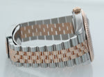 PAPERS Rolex DateJust 41 126331 Brown Rose Gold 18K Two-Tone Jubilee Watch Box