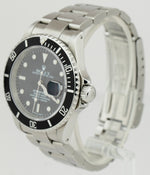 Rolex Submariner Date Stainless Steel 40mm Black Dive Oyster SEL Watch 16610 BOX