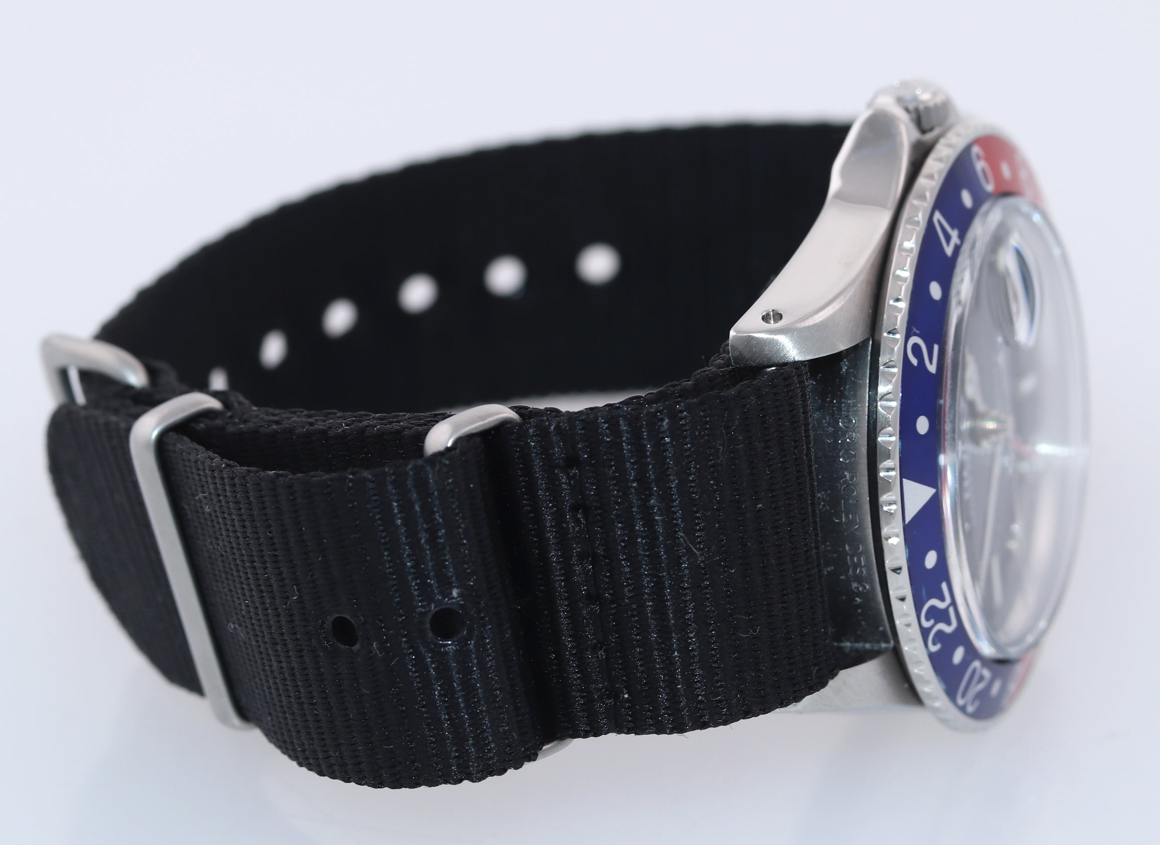 Gmt master nato on sale strap