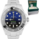 2017 Rolex Sea-Dweller Deepsea James Cameron Blue 44mm Steel 116660 Watch B+P
