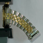 Rolex DateJust 36mm CHAMPAGNE DIAMOND Two Tone 18K Gold Steel JUBILEE 16013