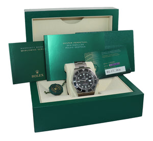JUNE 2021 BRAND NEW PAPERS Mark II Rolex Red Sea-Dweller 43mm 126600 Watch