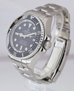 MINT Rolex Sea-Dweller Deepsea Stainless Steel 44mm Black Dive Watch 116660 B+P