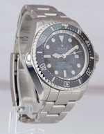 MINT Rolex Sea-Dweller Deepsea Stainless Steel 44mm Black Dive Watch 116660 B+P