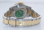 PAPERS 2003 MINT Rolex Submariner 16613 Two Tone 18k Gold Blue 40mm Watch Box