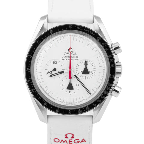 Omega Speedmaster ALASKA PROJECT 42mm Steel White Watch 311.32.42.30.04.001 B+P