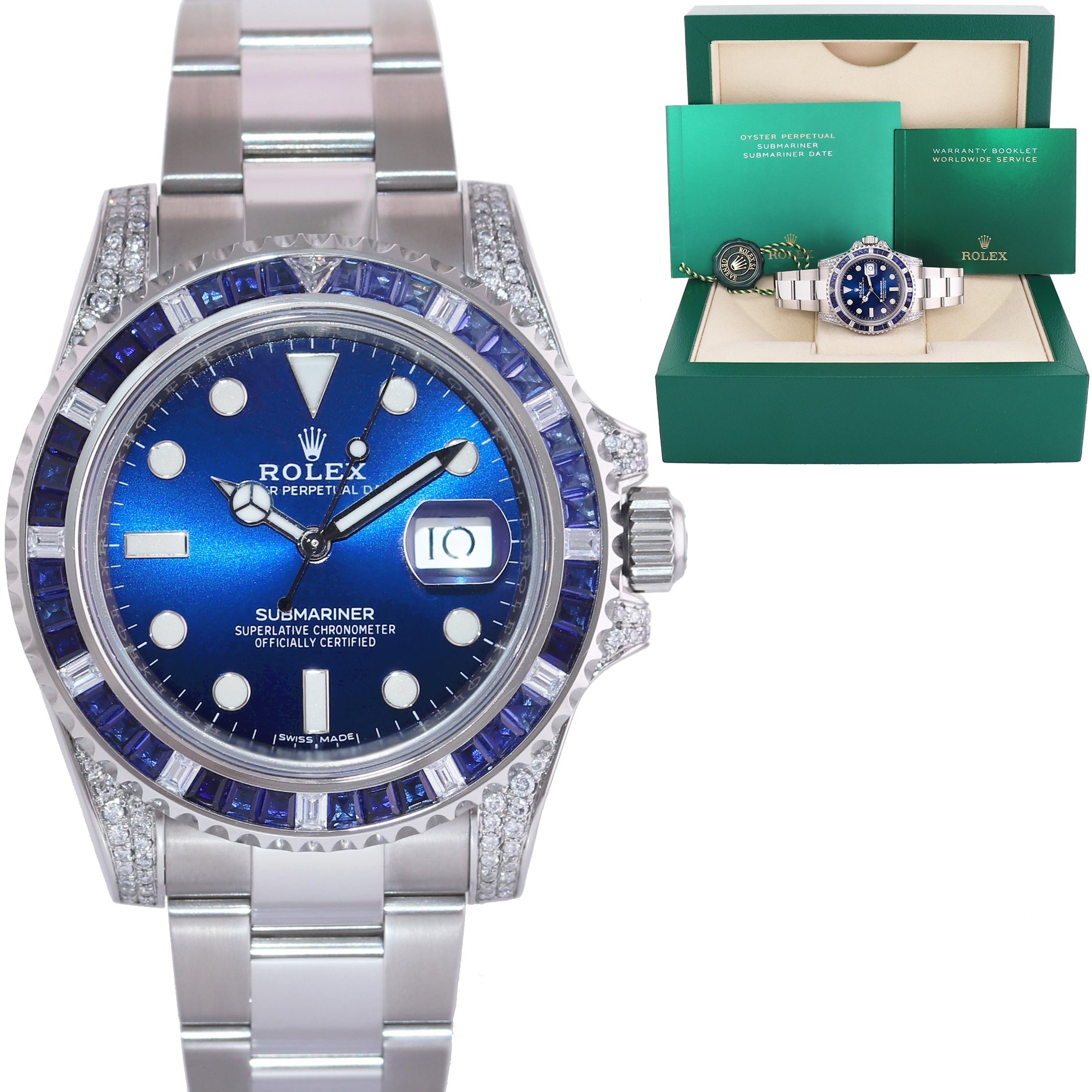 Rolex Submariner Men's Stainless Steel Watch 116610V