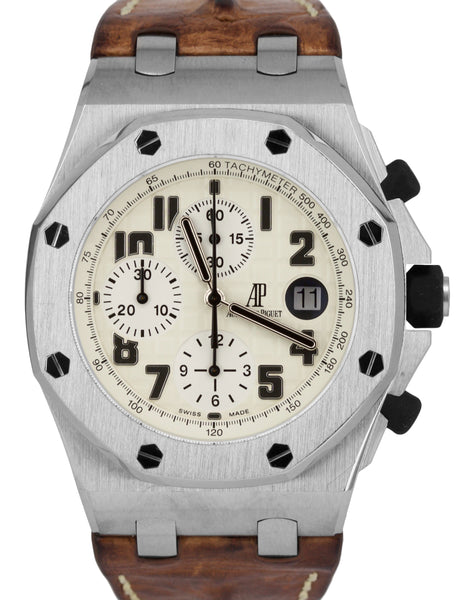 Audemars Piguet Royal Oak Offshore Safari White 42 Watch 26170ST.OO.D0