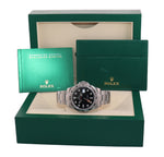 Rolex Explorer II 42mm 216570 Black Dial Steel GMT Date Watch Box