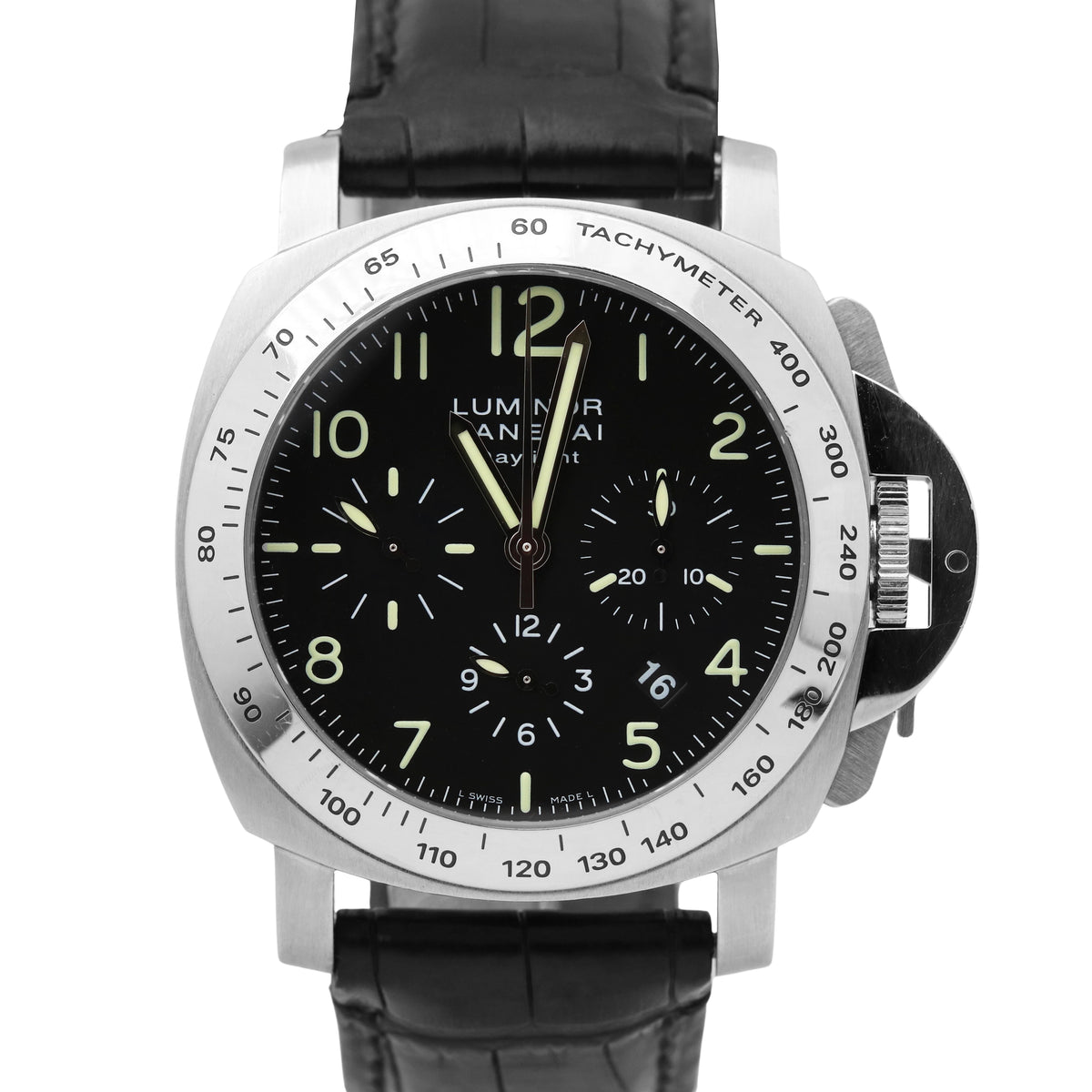 Panerai PAM 196 Luminor Daylight Chronograph Automatic Date 44mm PAM00