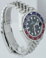 2021 Rolex GMT-Master II PEPSI Red / Blue Stainless 40mm Jubilee 126710 BLRO B+P