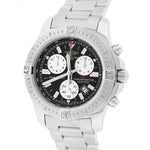 Men's Breitling Colt Chronograph A73388 Black 44mm Stainless Quartz Date Watch