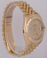UNWORN STICKERED Rolex DateJust 36mm PAPERS 18K Gold Jubilee Watch 116238 B+P