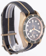 PAPERS Tudor Black Bay Heritage Bronze Fabric Slate Dive 79250 BA 43mm Watch B+P