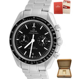 MINT 2015 Omega Speedmaster Chronograph 44mm Date Moon Watch 311.30.44.51.01.002