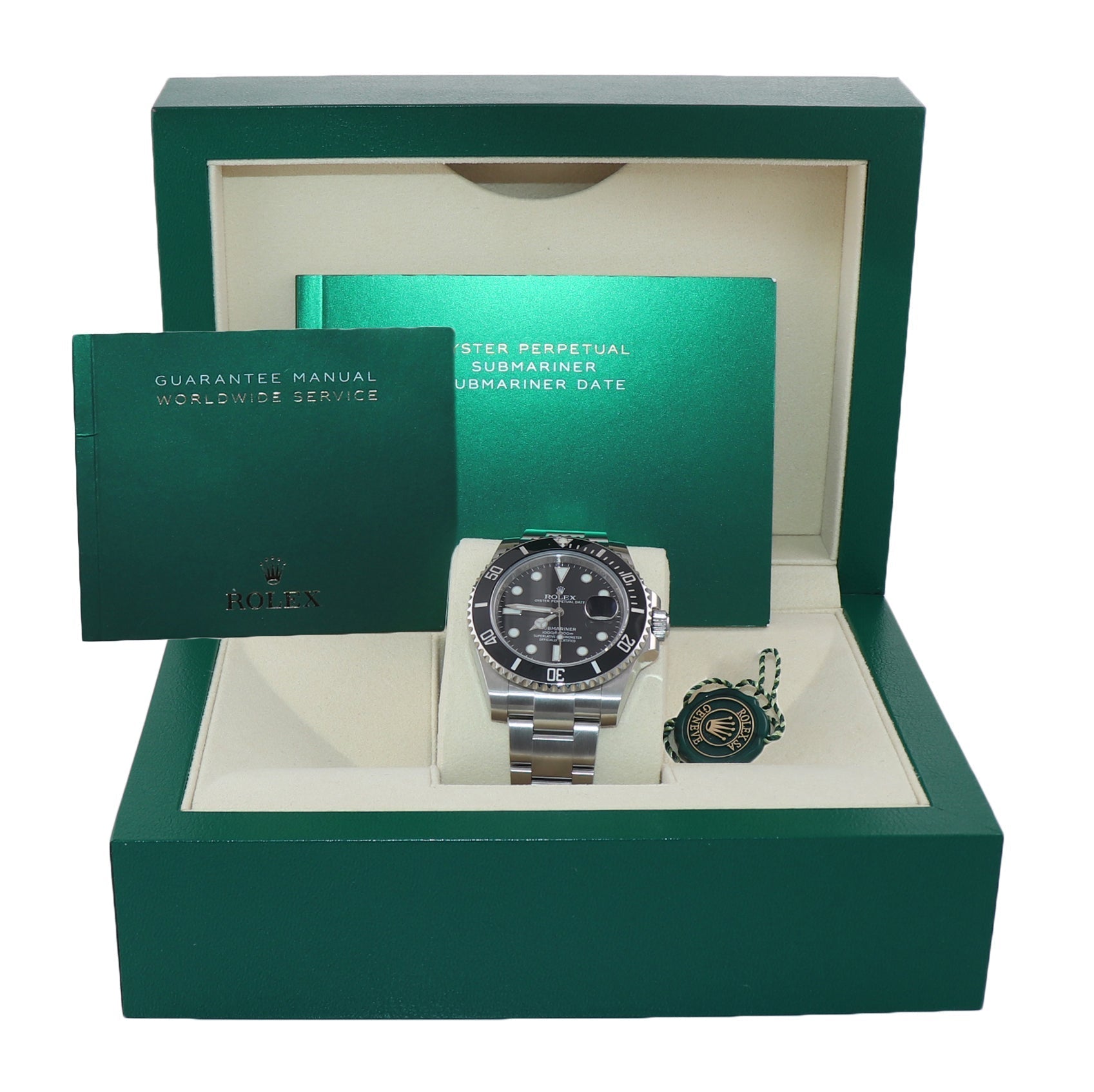 MINT 2018 Rolex Submariner Date 116610 Steel Black Ceramic Bezel 40mm Watch Box