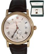 Frederique Constant Classics 18K Rose Gold FC-345MC4P9 40mm Silver Roman Watch