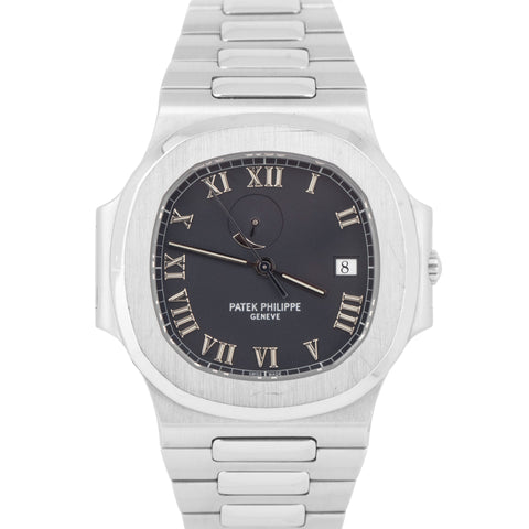 UNPOLISHED PAPERS Patek Philippe Nautilus Comet 3710/1A Black Roman 42mm B+P