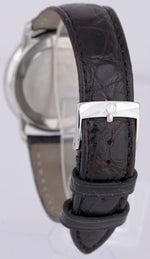 Omega De Ville Prestige PAPERS 34.4mm 4810.52.01 Leather Quartz Steel Watch B+P