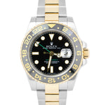 Rolex GMT-Master II Ceramic 116713 Black Two-Tone 18K Stainless Date 40mm Watch