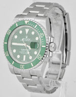 MINT Rolex Submariner Date 'Hulk' Green Stainless Steel Ceramic Watch 116610 LV