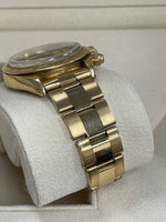 Vintage Rolex Daytona Cosmograph 6265 Black 37mm 18K Yellow Gold Oyster Watch