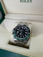 NEW 2022 Rolex GMT-Master II SPRITE Stainless GREEN Oyster Watch 126720 VTNR