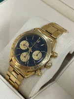 Vintage Rolex Daytona Cosmograph 6265 Black 37mm 18K Yellow Gold Oyster Watch