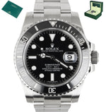 MINT 2015 Rolex Submariner Date 116610LN Stainless Black Ceramic 40mm Dive Watch