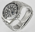 MINT 2015 Rolex Submariner Date 116610LN Stainless Black Ceramic 40mm Dive Watch