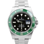 NEW SEPT 2023 PAPERS Rolex Submariner Date GREEN KERMIT Steel 41mm 126610 LV B+P