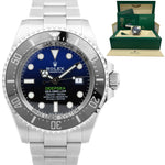 MAY 2022 Rolex Sea-Dweller Deepsea 126660 JAMES CAMERON Black Blue 44mm Watch