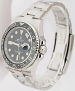Rolex GMT-Master II Black 40mm Ceramic Stainless Steel Oyster Date Watch 116710