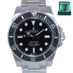Rolex Submariner No-Date 114060 Steel Black Ceramic 40mm Watch Box