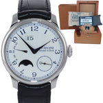 PAPERS F.P. Journe Octa Lune Platinum White Moonphase Arabic 40mm Watch Box