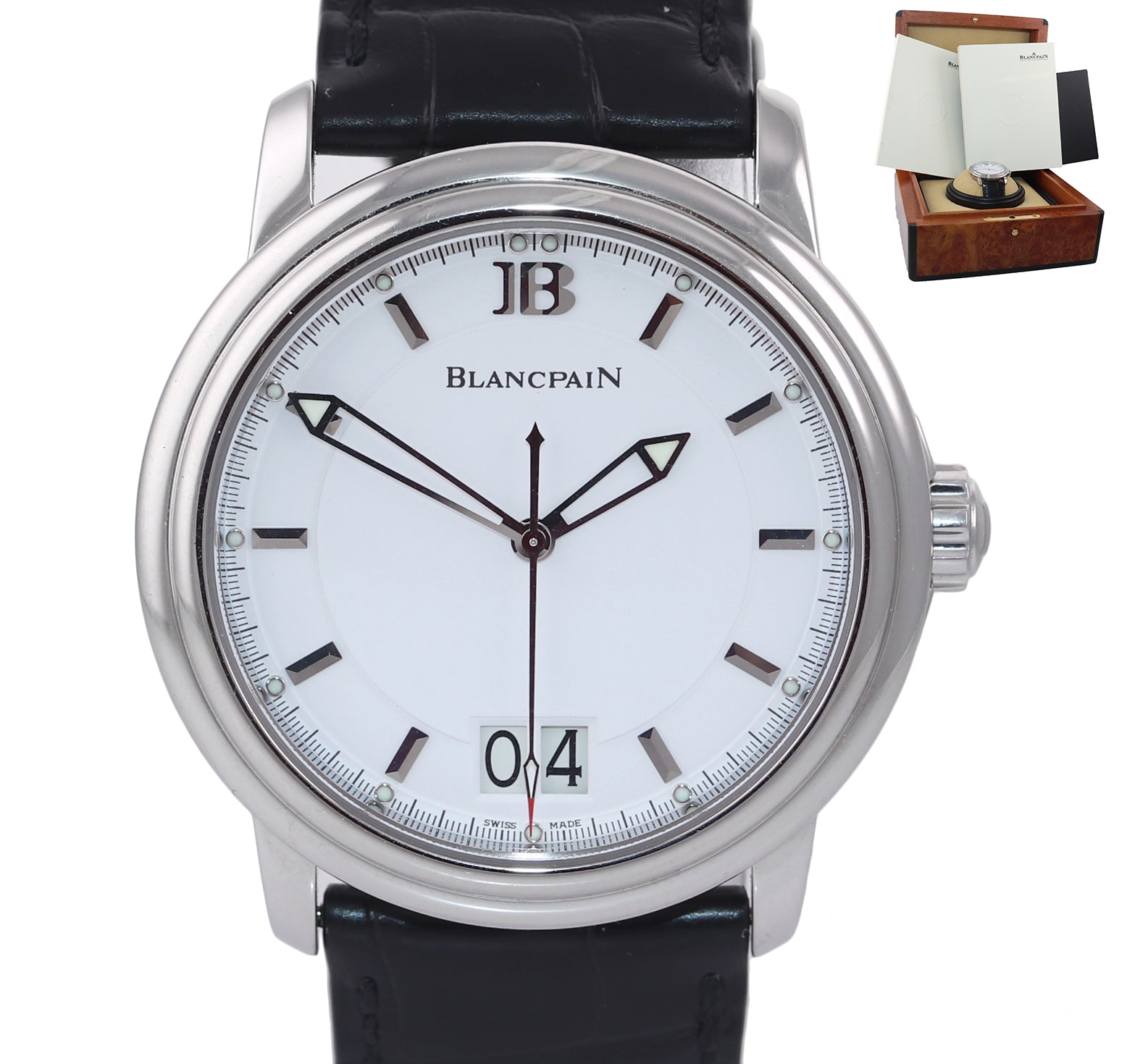 Blancpain leman best sale big date