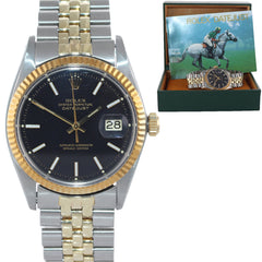 Rolex Datejust Black Dial and Jubilee band 2020 - Pirate Gold Coins