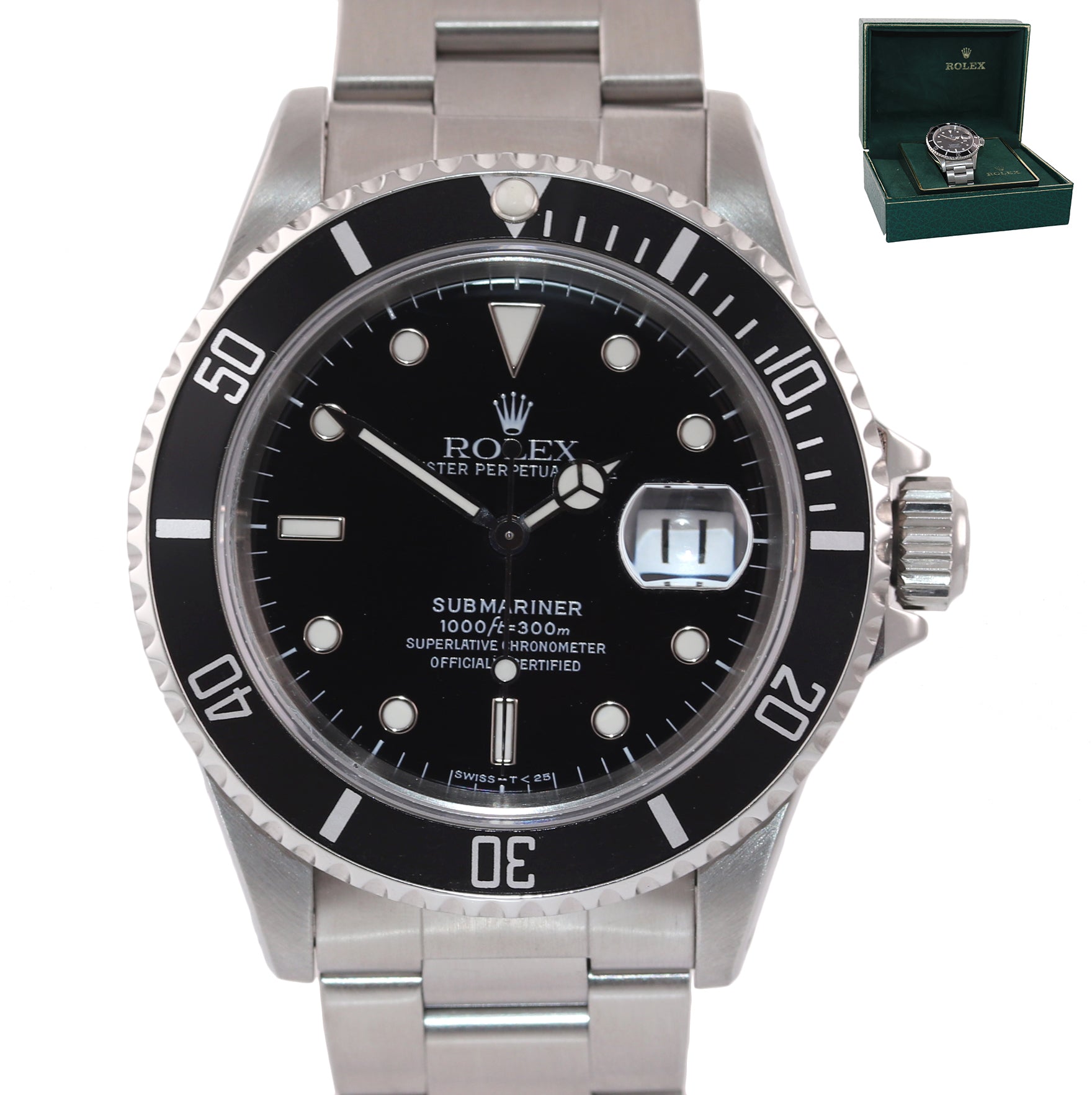 Rolex hot sale submariner tritium