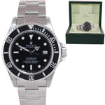 Rolex Sea-Dweller Steel 16600 Black Dial Date 40mm Watch