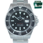 NEW 2019 PAPERS Mark I Rolex Red Sea-Dweller 43mm 126600 Steel Watch Box
