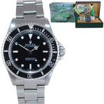 1998 Rolex Submariner No-Date 2 line Tritium dial 14060 Steel Black 40mm Watch