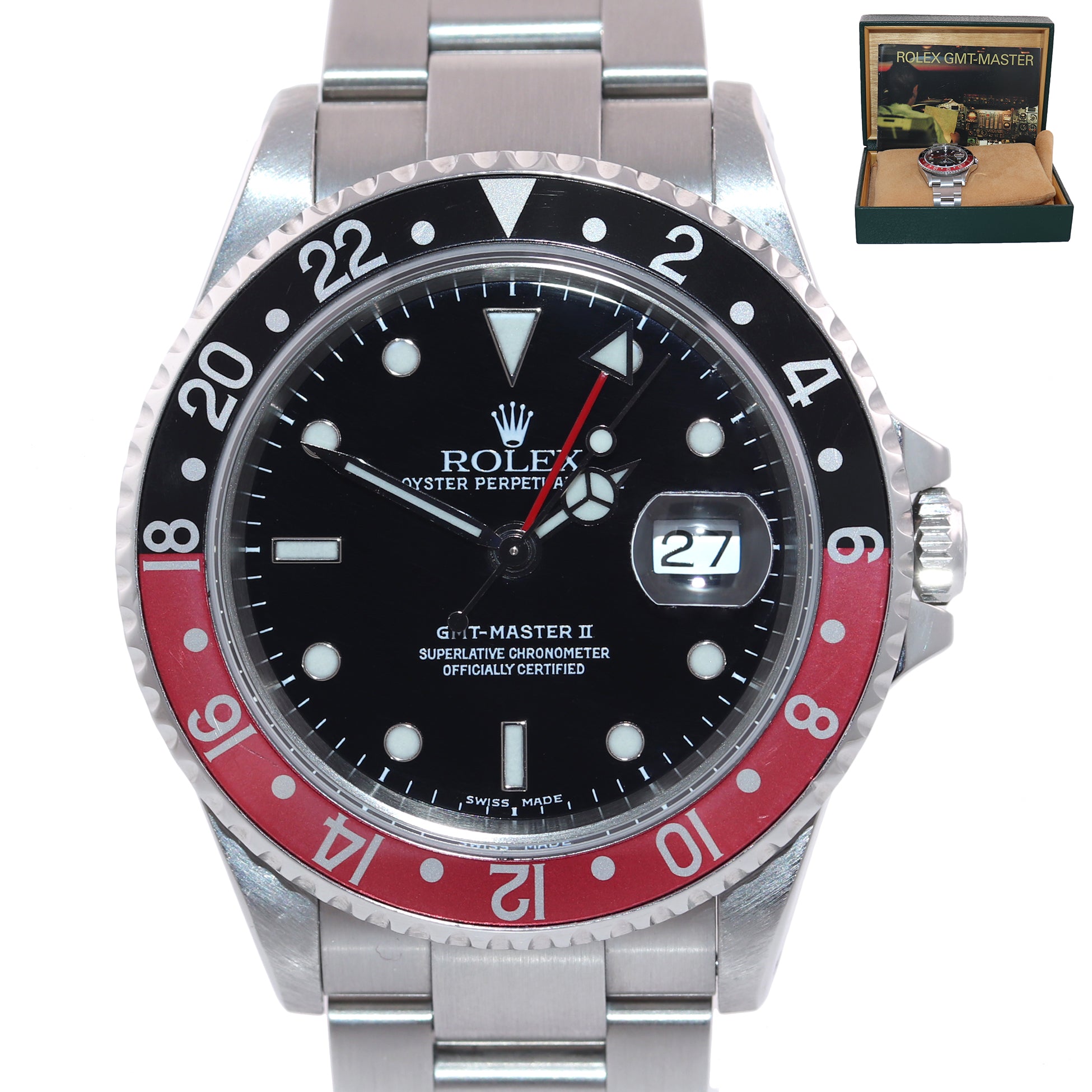 Rolex gmt master ii clearance coke 16710