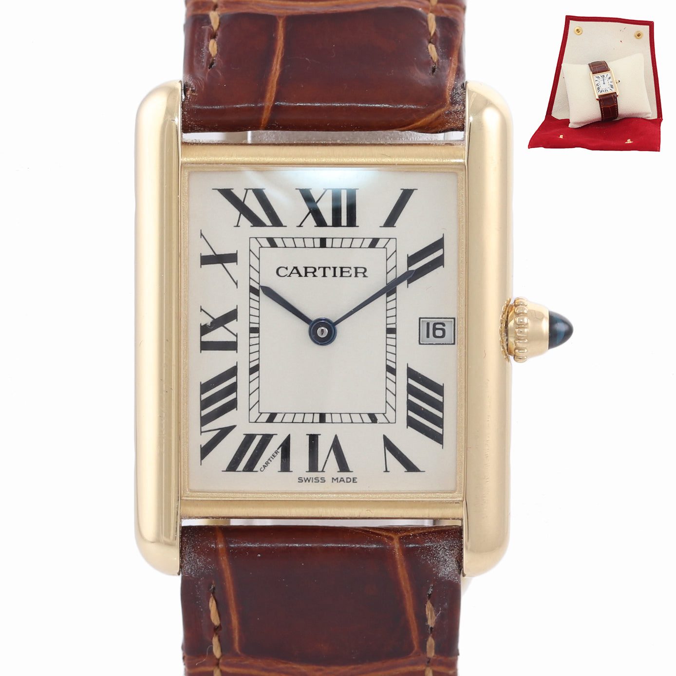 Cartier Tank Louis for $14,076 for sale from a Trusted Seller on