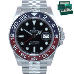 2020 NEW PAPERS Rolex GMT Master PEPSI Blue Ceramic 126710 Watch Box
