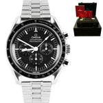 MINT Omega Speedmaster 31032425001001 Black Dial Stainless Steel 42mm Watch B&P