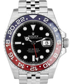 2019 PAPERS Rolex GMT Master PEPSI Red Blue Jubilee Ceramic 126710 Watch Box