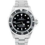 Rolex Sea-Dweller 40mm M SERIAL Stainless Steel Black Automatic Date Watch 16600